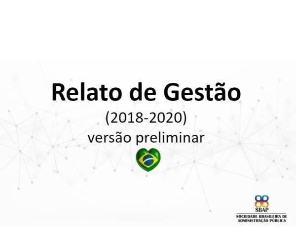 Relatorio Gestao SBAP [2018-2020]