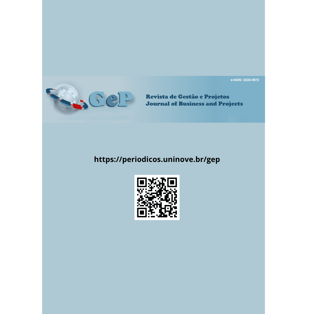 REVISTA DE GESTÃO E PROJETOS - GEP